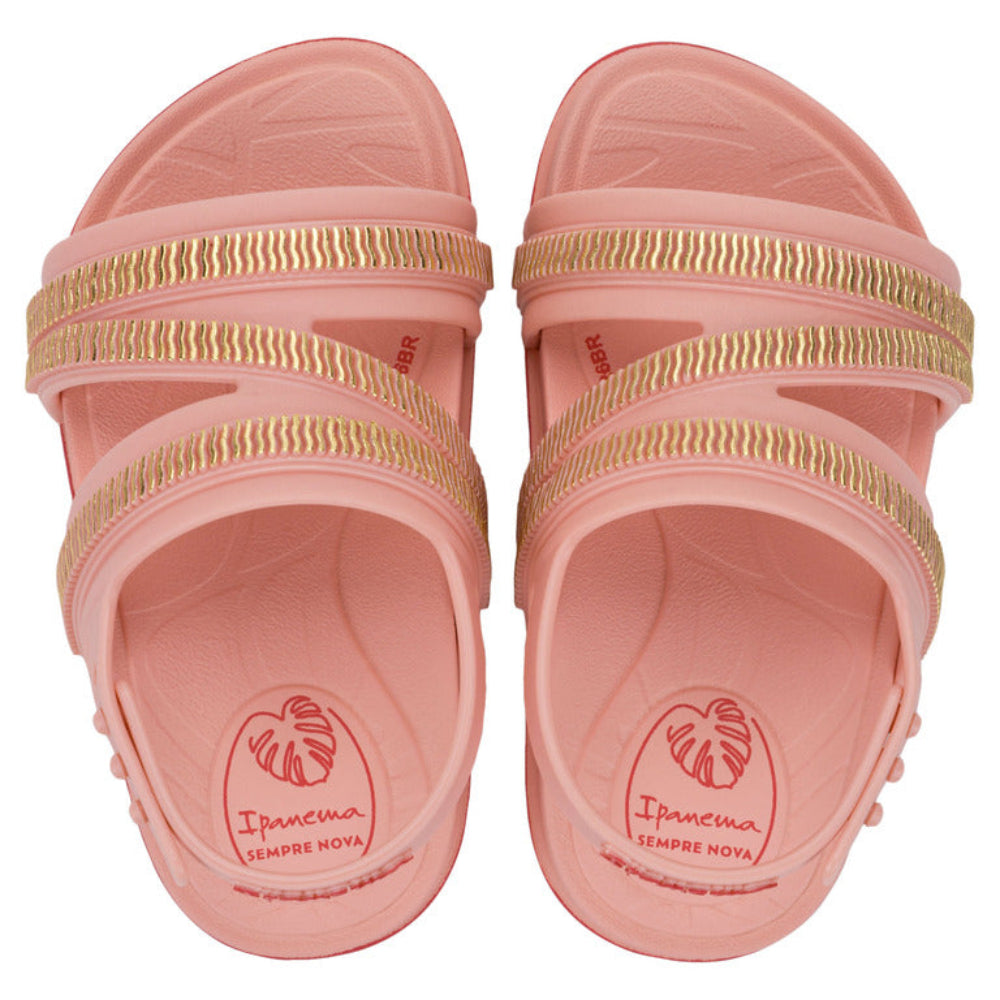 Sandália Infantil Feminina Baby Ipanema Shine Trendy Grendene