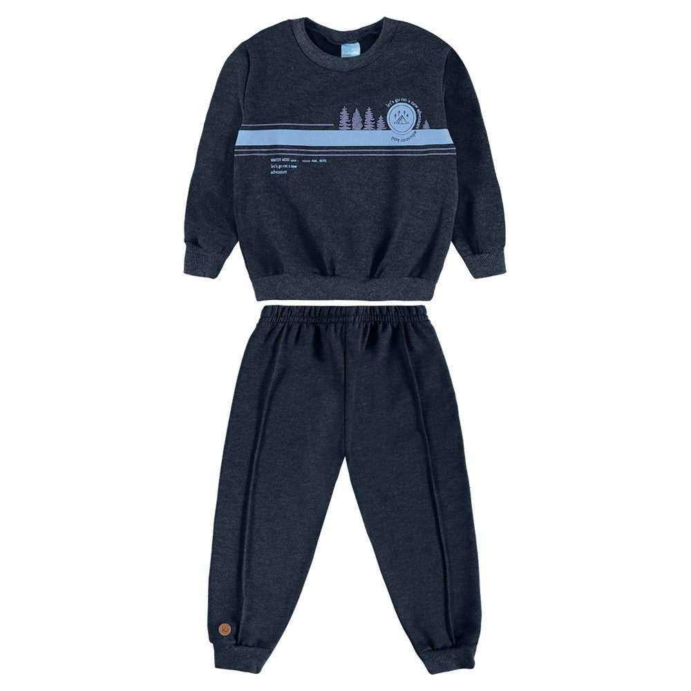 Conjunto Masculino Kamylus Winter Mood Moletom P.A