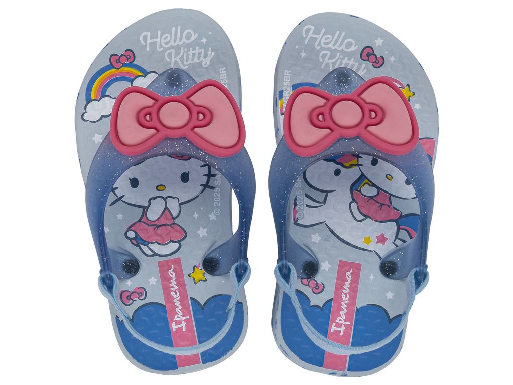 Chinelo Baby Menina Ipanema Hello Kity