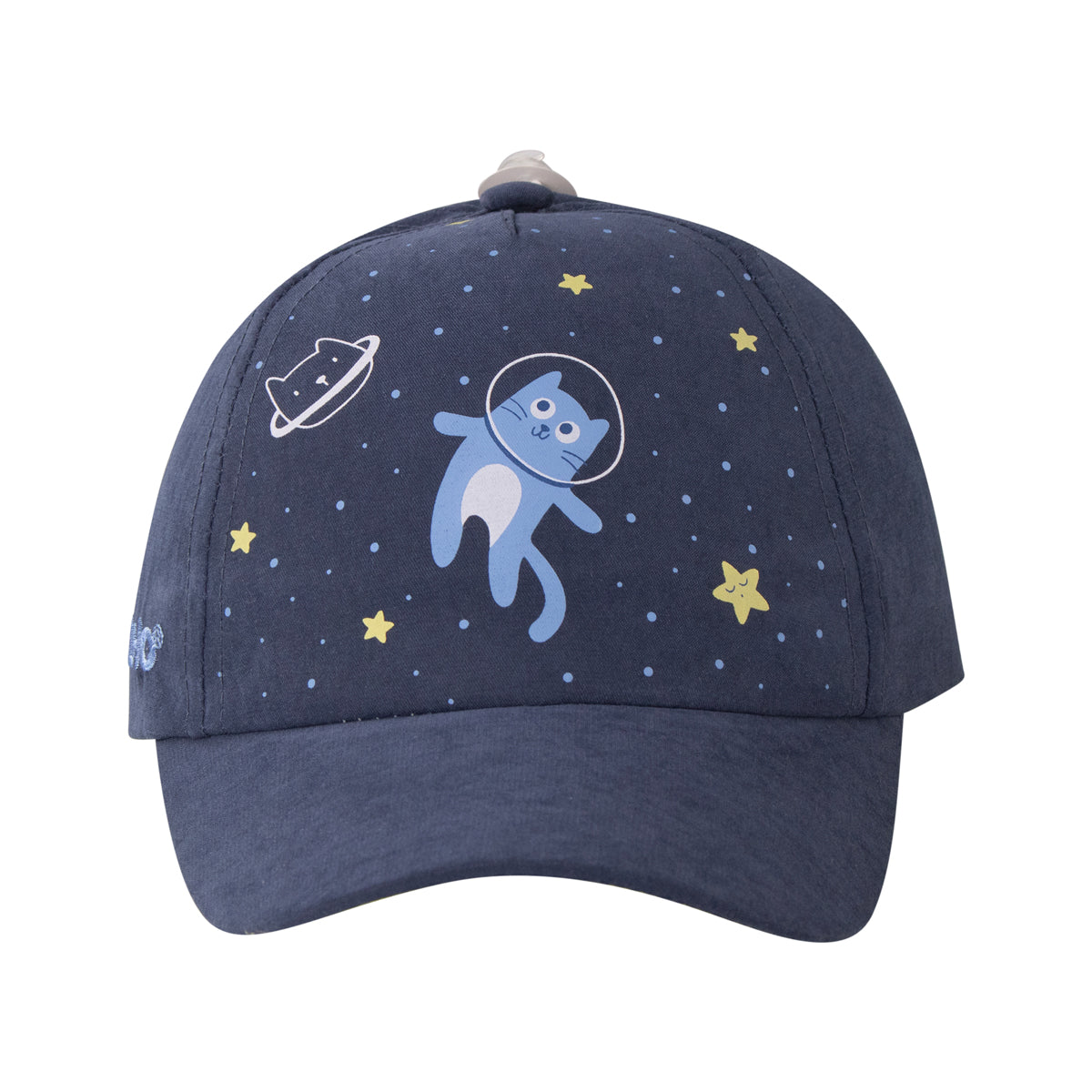 Boné Bebê Masculino Pimpolho Estampado com Velcro 0 a 1 Ano