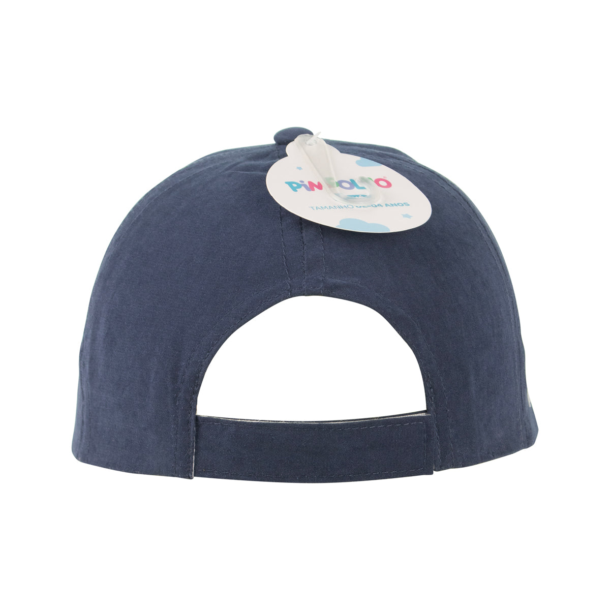 Boné Infantil Masculino Pimpolho Estampado com Velcro 02 a 04 Anos