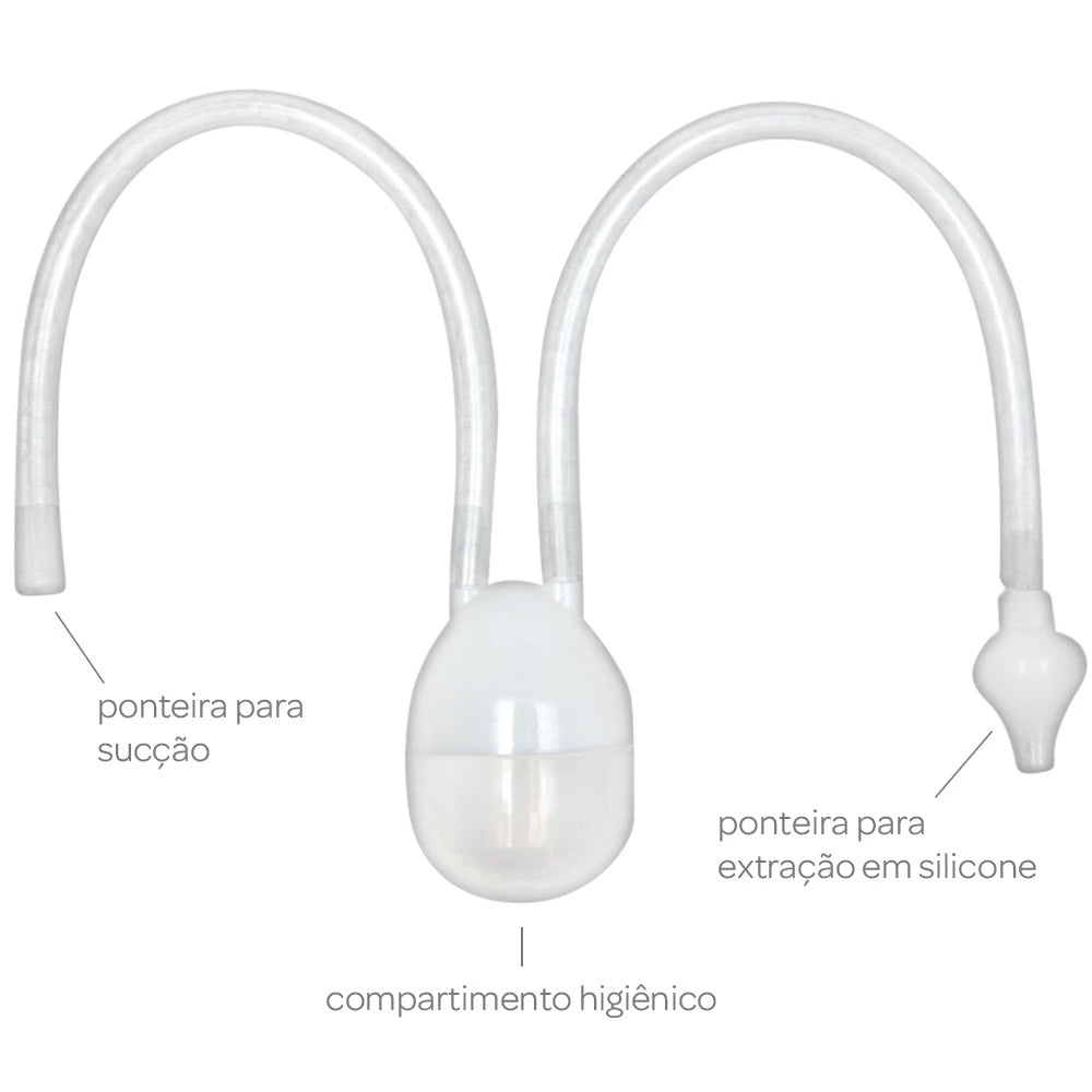 Aspirador Nasal de Sucção Buba Baby Higiene e Praticidade 0m+