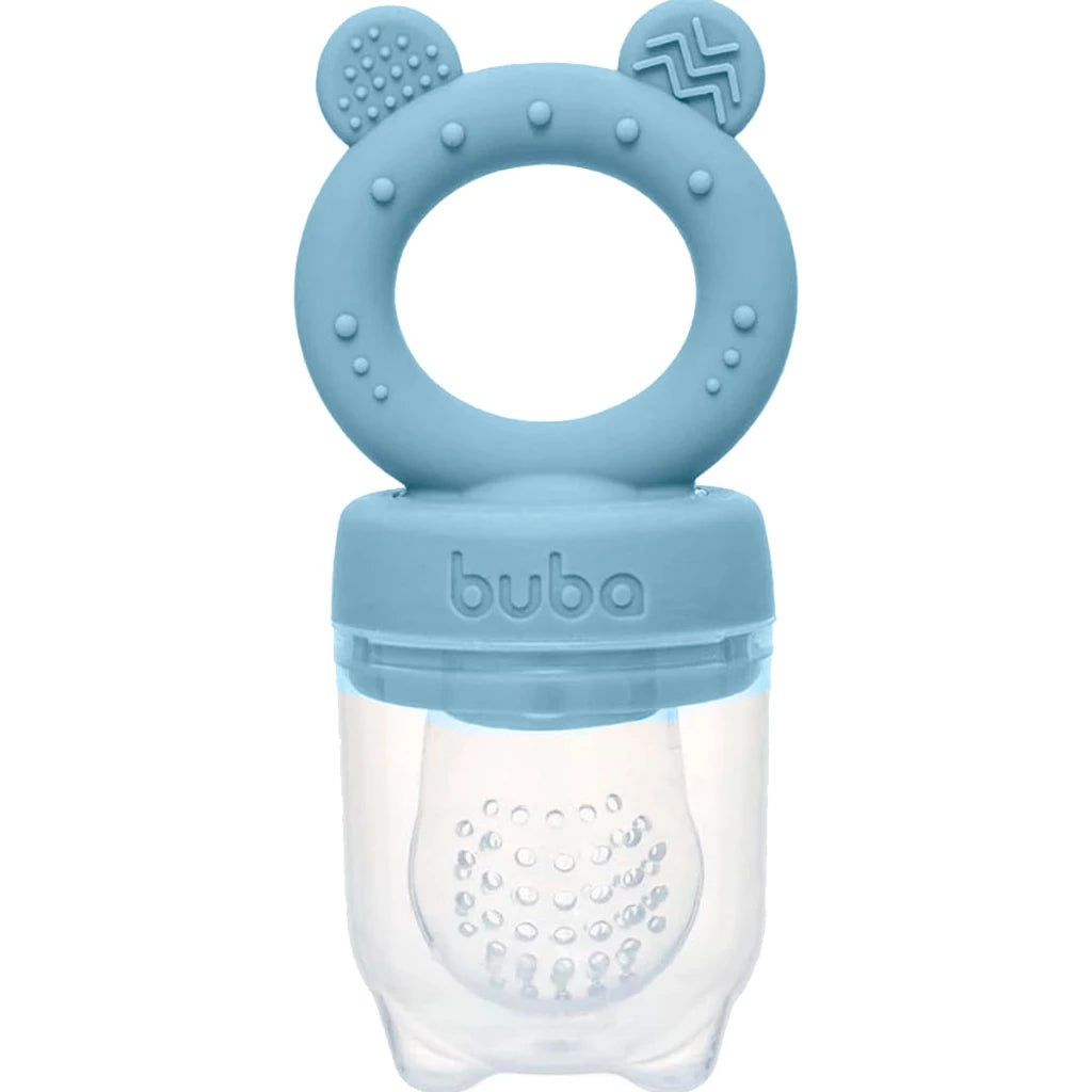 Porta Frutinhas Buba Ursinho Em Silicone +6 Meses