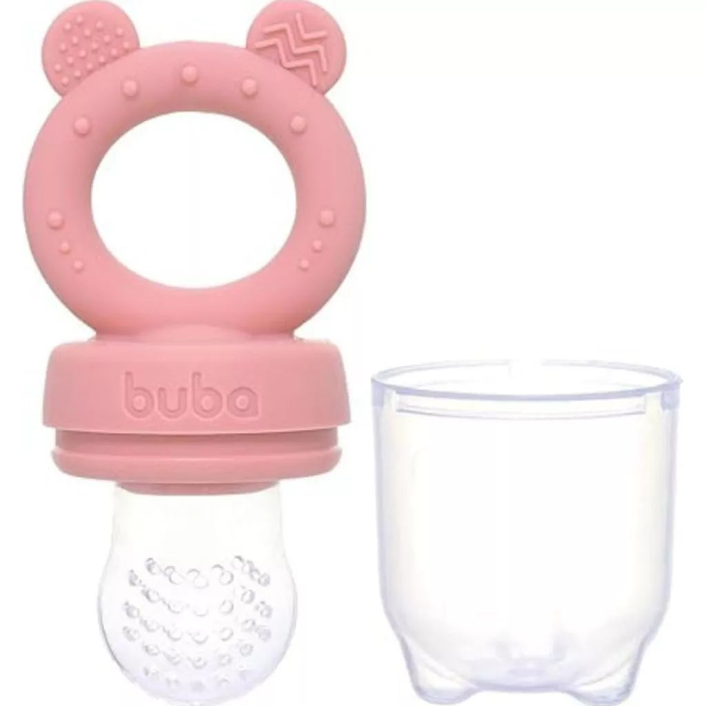 Porta Frutinhas Buba Ursinho Em Silicone +6 Meses