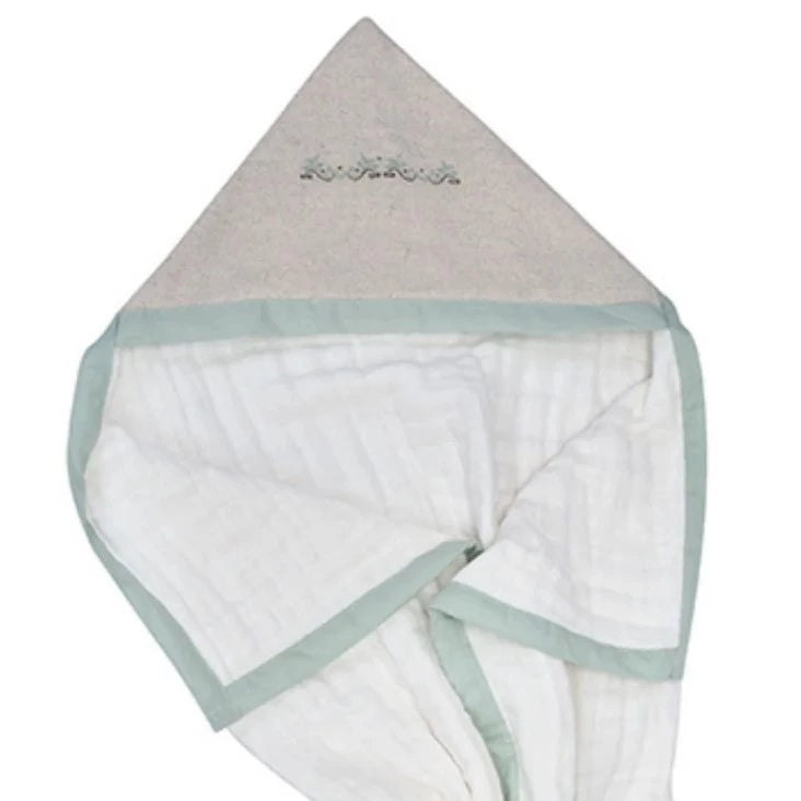 Toalha Soft Loupiot Nature Bordada 85 X85 Cm