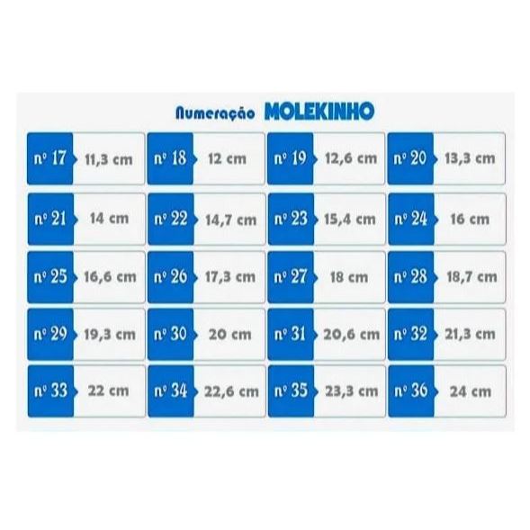 Papete Sandália Infantil Molekinho Casual Conforto Estilo