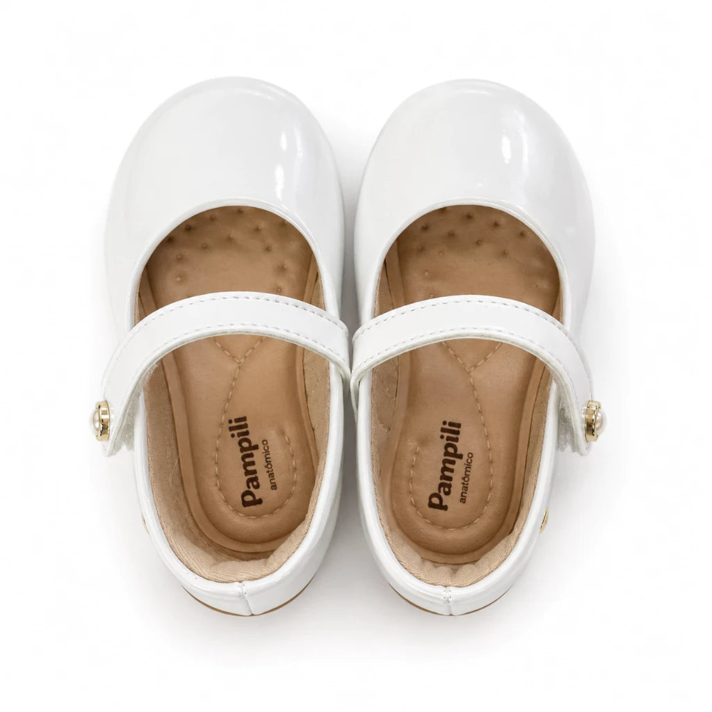 Sapatilha Pampili Mini Angel Pérola
