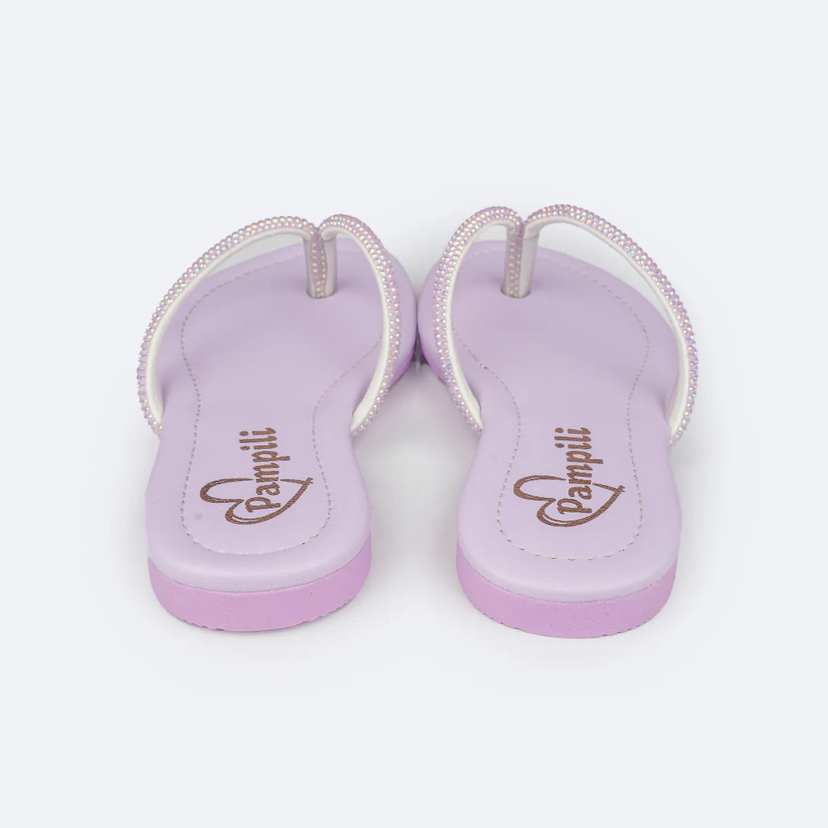 Sandália Rasteira Infantil Pampili Iris Strass – Conforto e Estilo para o Verão