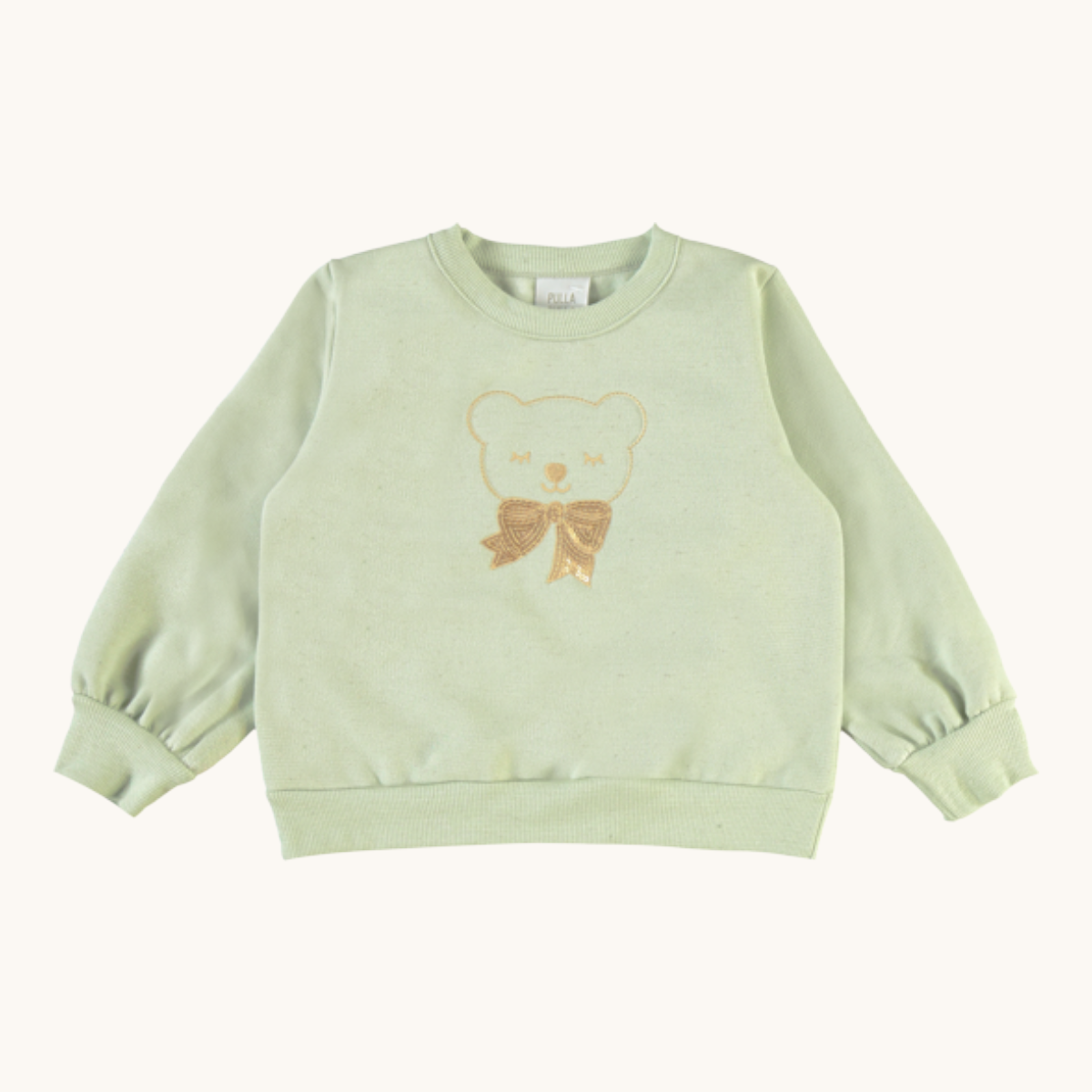 Conjunto Infantil Feminino Pulla Bulla Ursinha Bordada