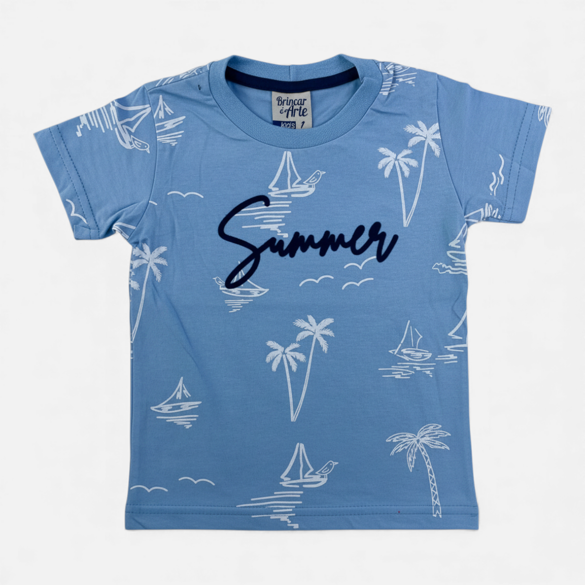 Camiseta Brincar e Arte Summer