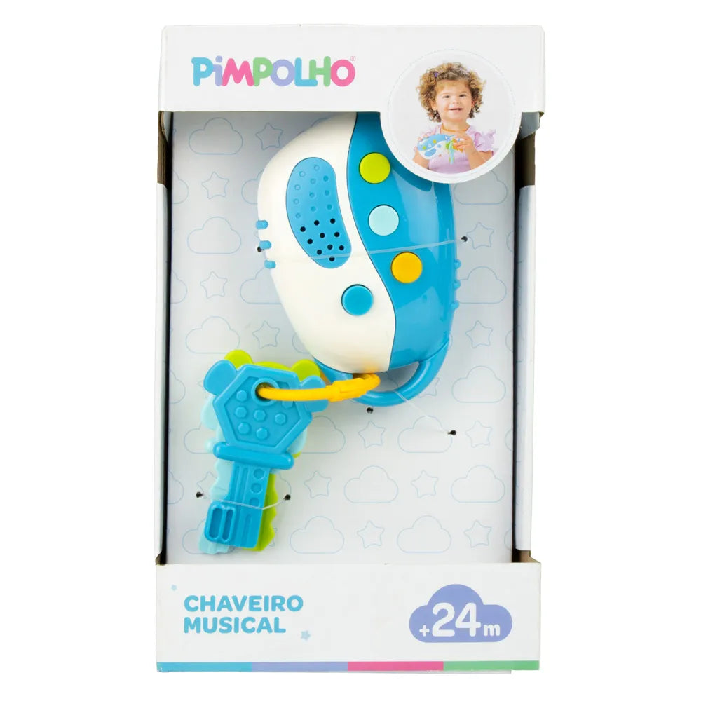 Chaveiro Musical Pimpolho Para Bebe +24M