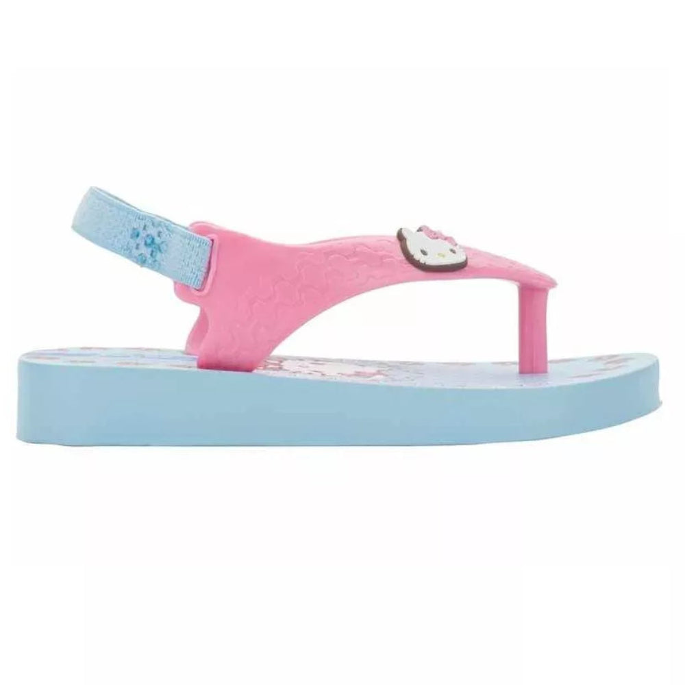 Chinelo Baby Ipanema Hello Kitty Amore Grendene com Elástico