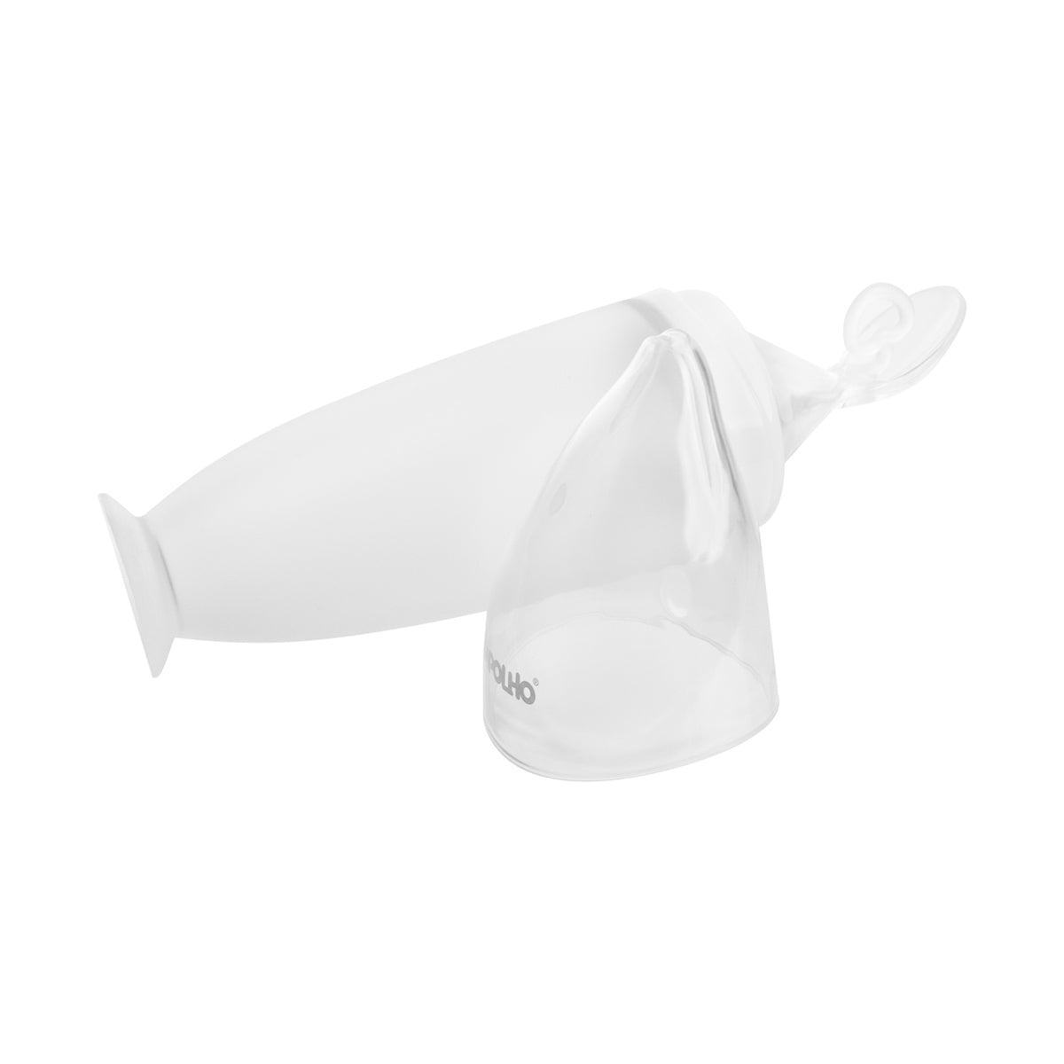 Colher Dosadora de Silicone Pimpolho Golfinho 180ml para Introdução Alimentar