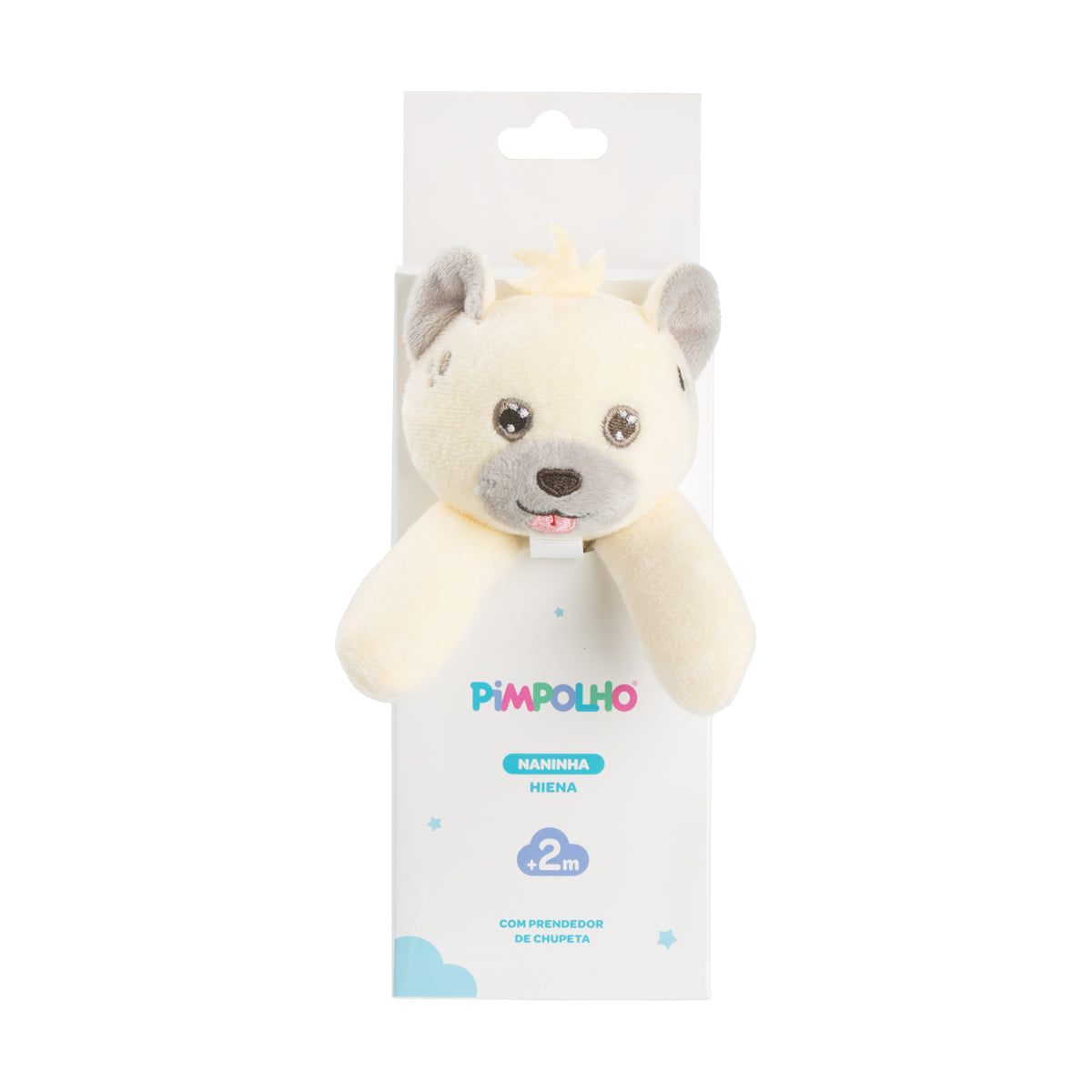 Naninha Infantil Pimpolho com Prendedor de Chupeta +2M Plush