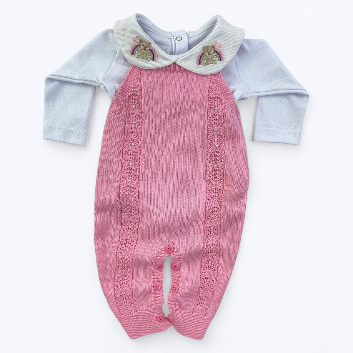 Saída Maternidade Tamine Baby Ana Paula 4 Peças