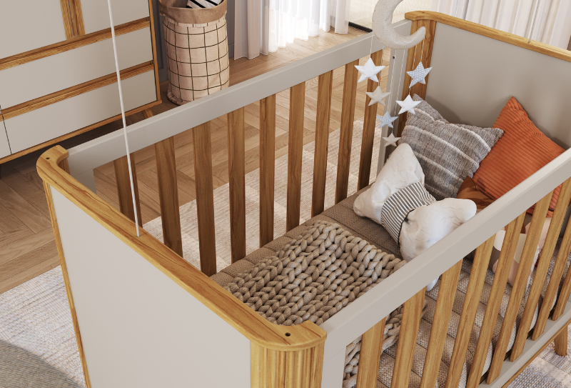 Berço Americano Theo Peroba – 4 em 1