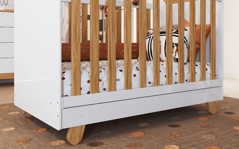 Berço Americano Peroba Pingo 4 em 1