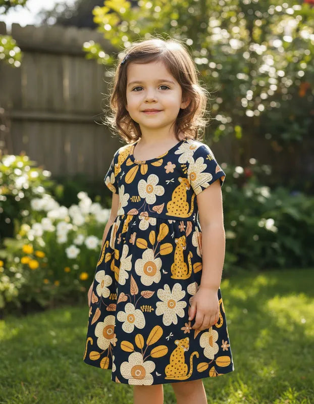 Vestido Kyly Onca E Flores