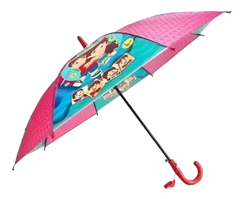Guarda Chuva Infantil Semax Clio Personagen Com Apito