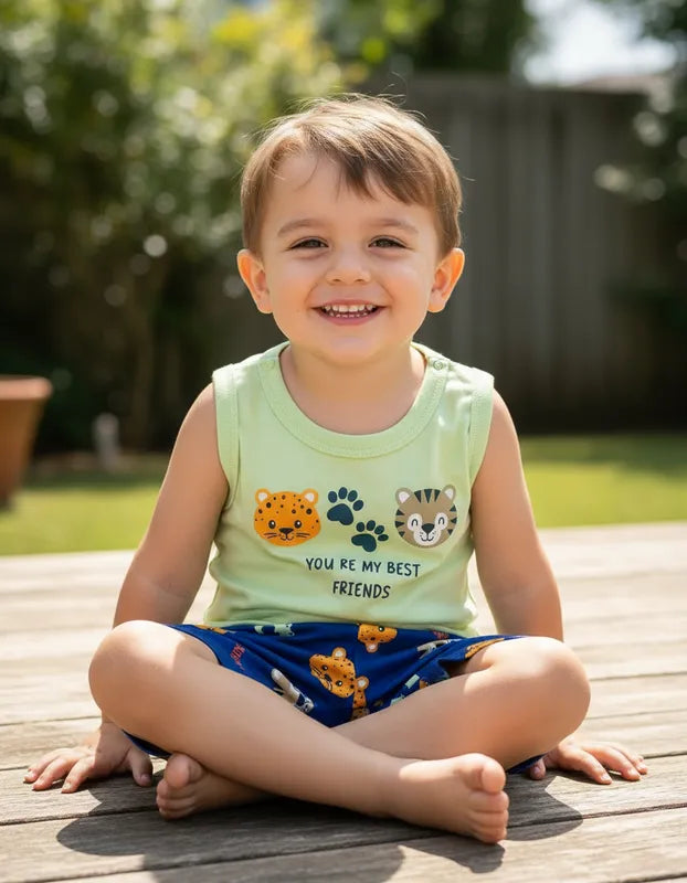 Conjunto Infantil Masculino Hrradinho Best Friends