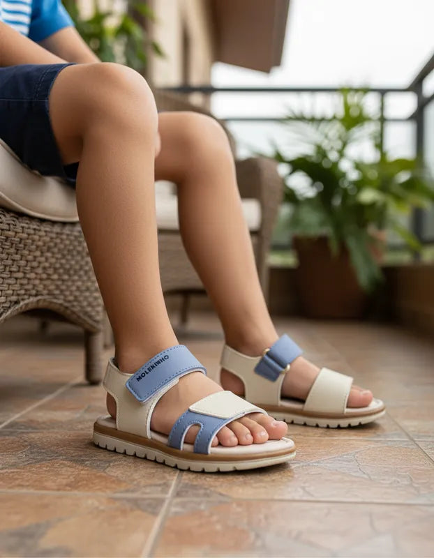 Papete Sandália Infantil Molekinho Casual Calce Fácil Conforto