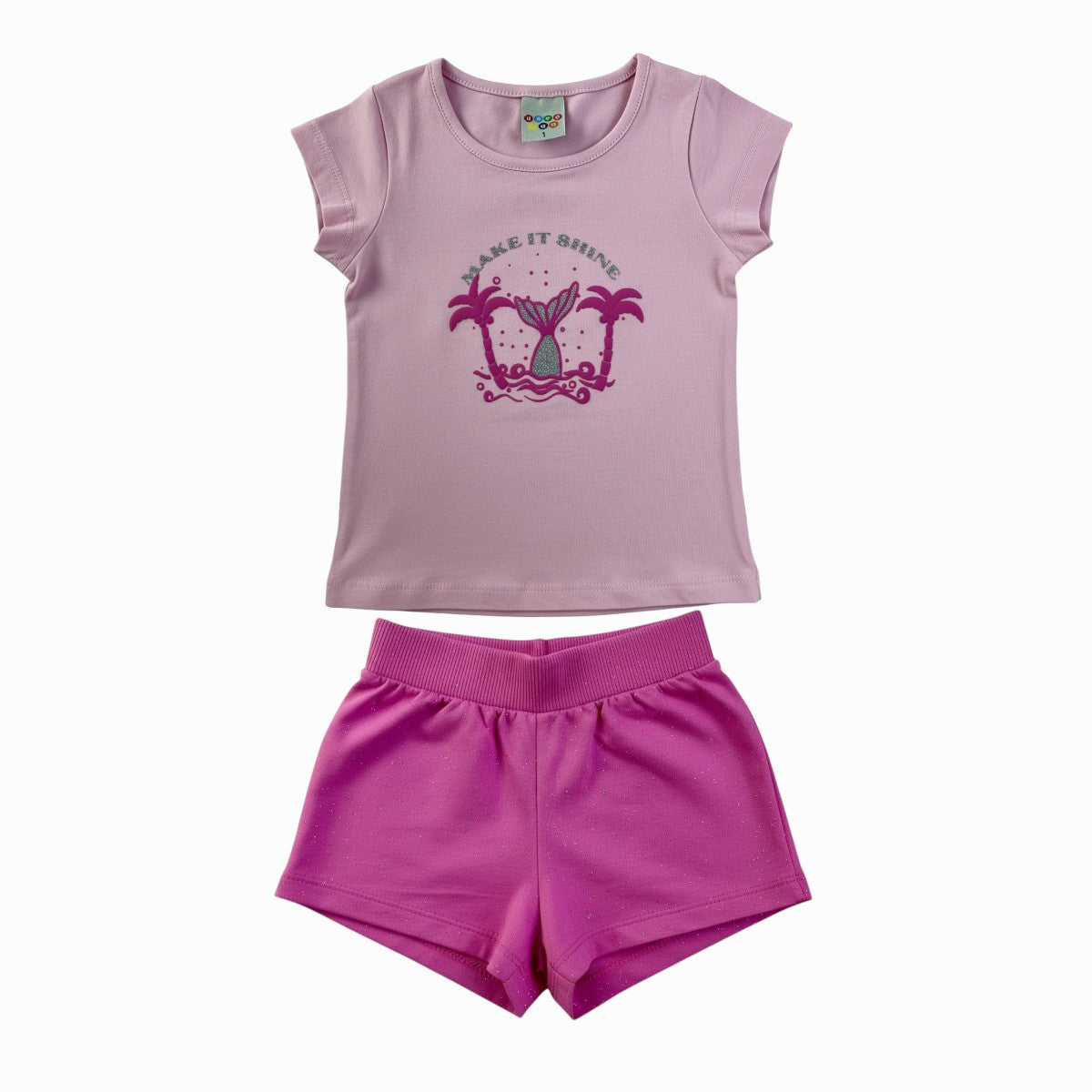 Conjunto Feminino Infantil Have Fun Mermaid Make It Shine