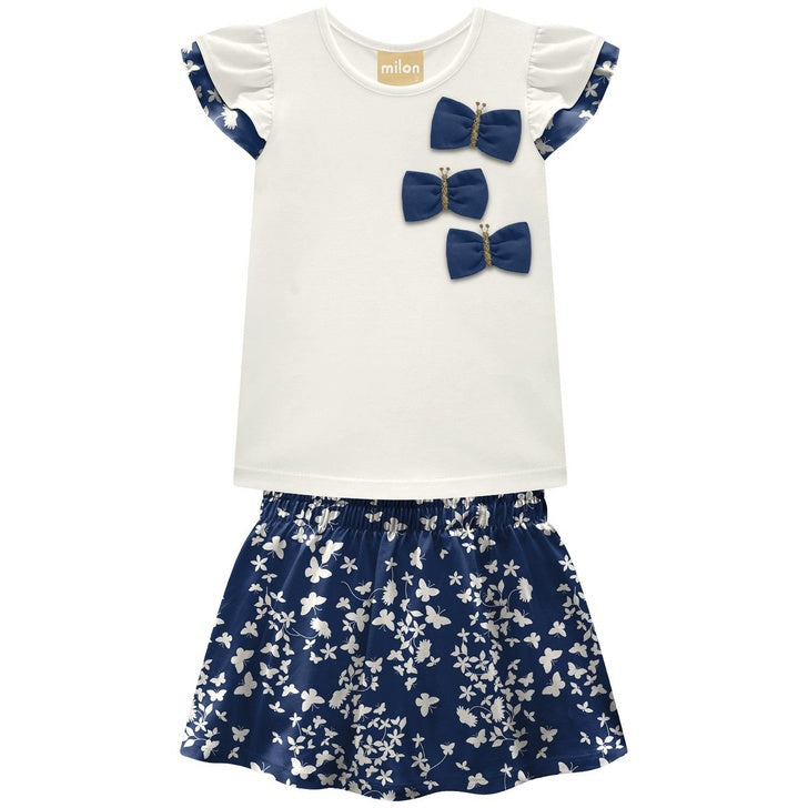 Conjunto Infantil Milon Borboletas