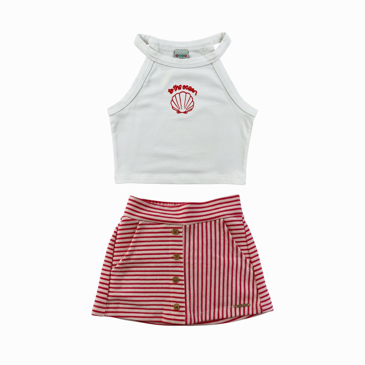 Conjunto Feminino Infantil Have Fun To the Ocean