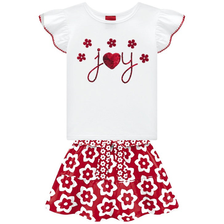 Conjunto Infantil Kyly Joy com Paetê