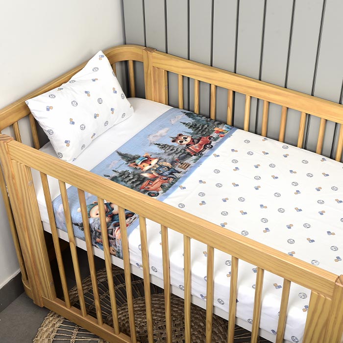 Jogo de Berço Americano Muito Mimo 3 Peças