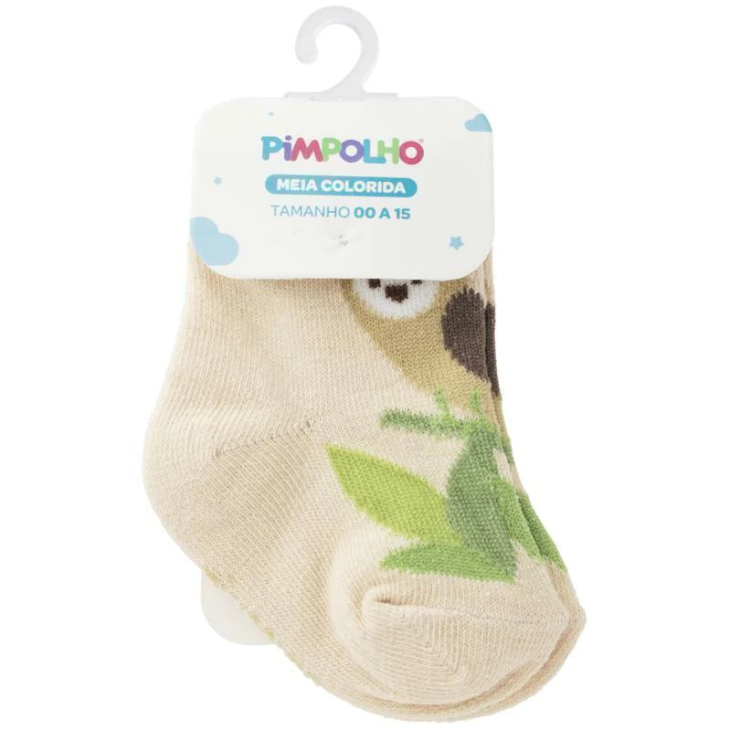 Meia Cano Alto Masculina Pimpolho Colorida 00 ao 15