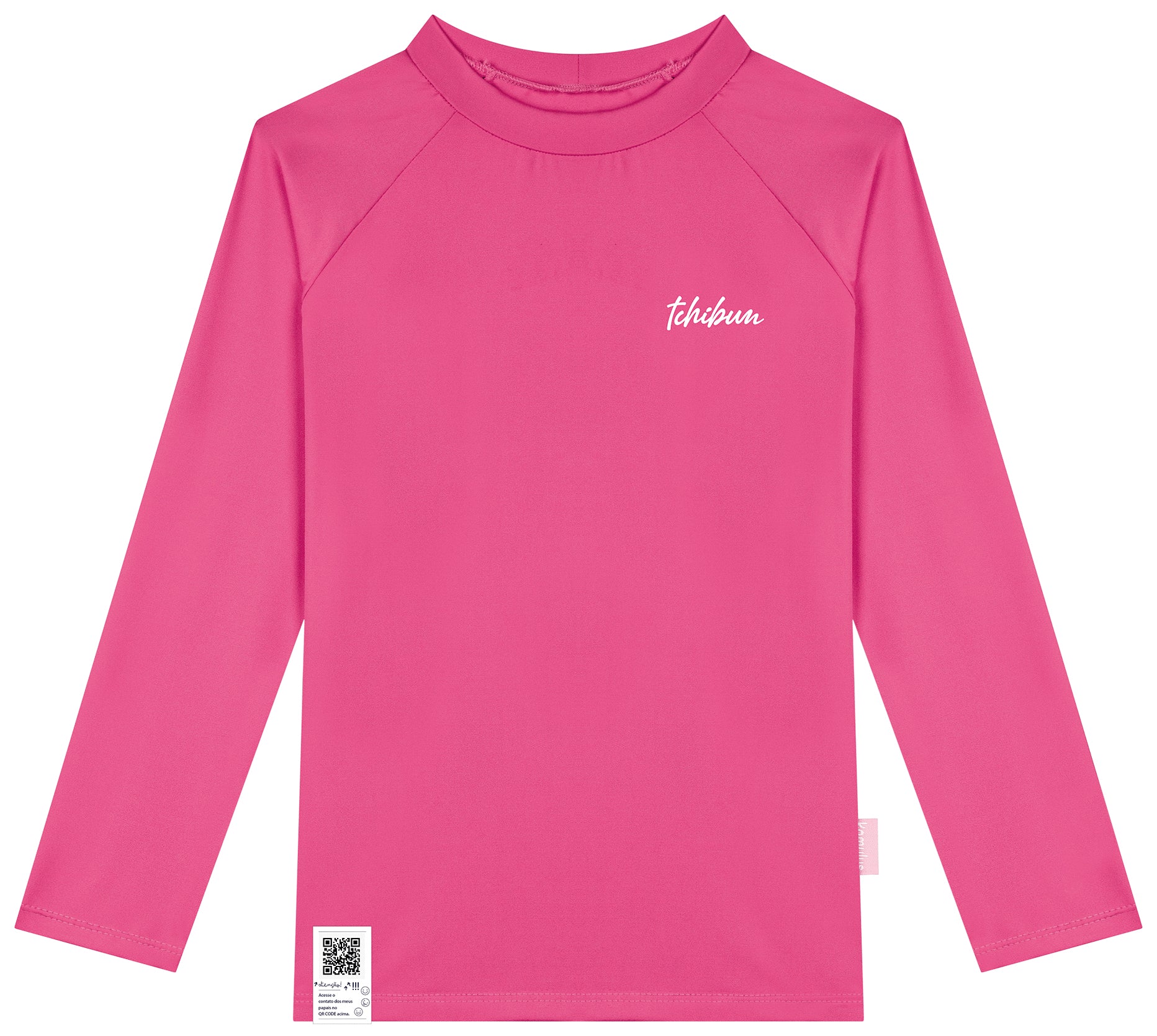 Blusa Infantil Kamylus Manga Longa Tchibum Dry Fit UV50+