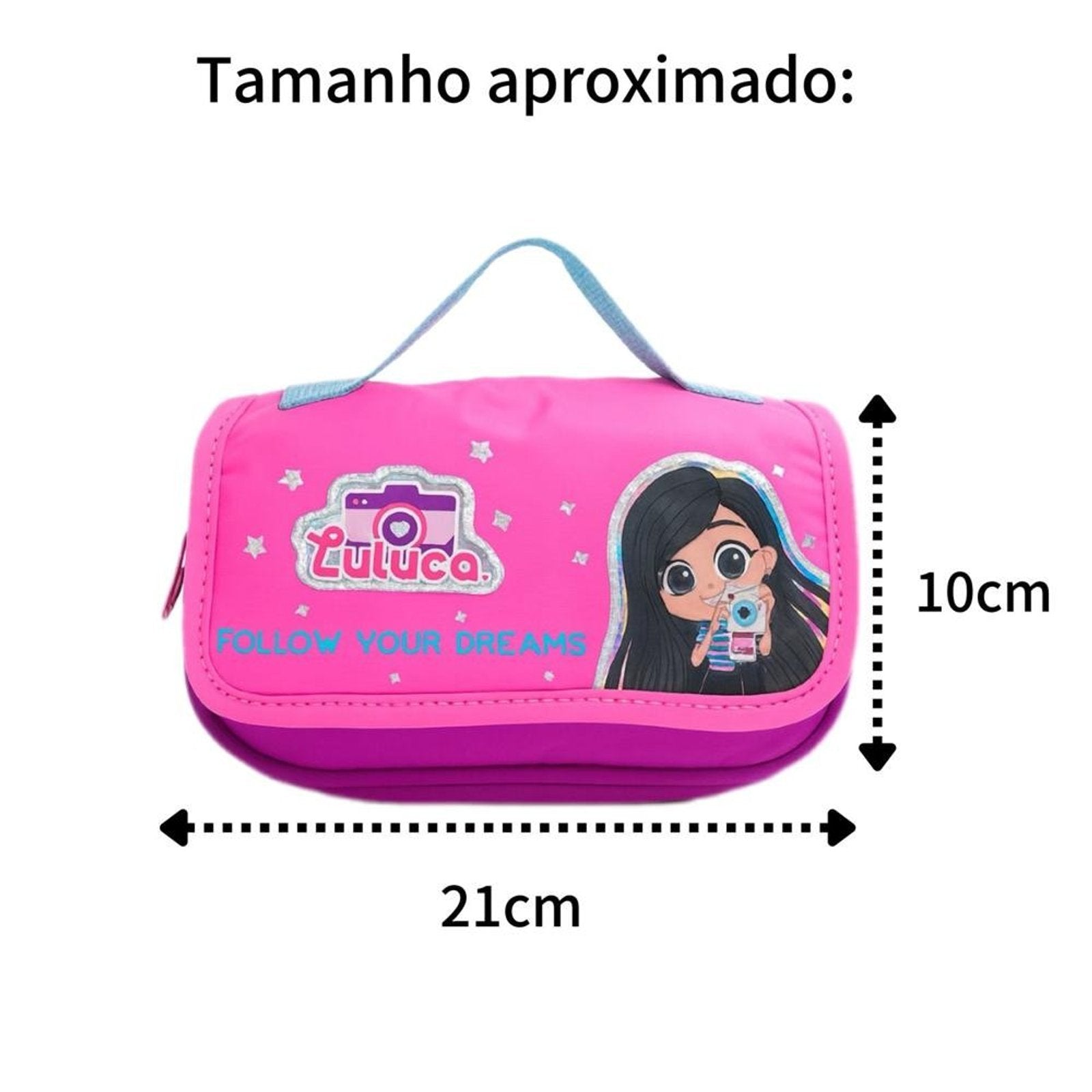 Estojo Triplo Luluca Escolar