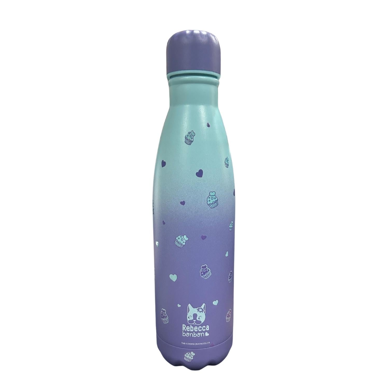 Garrafa Térmica Rebecca Bonbon Bottle Soft Romance 500ml – Aço Inox com Isolamento a Vácuo