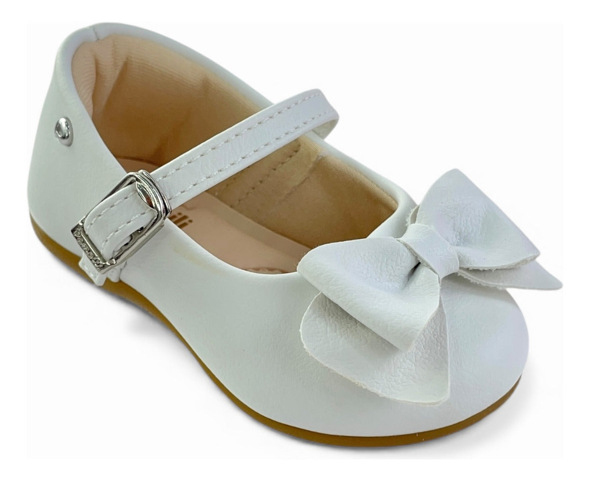 Sapatilha Infantil Pampili Angel Laço Festa Batizado Charmosa