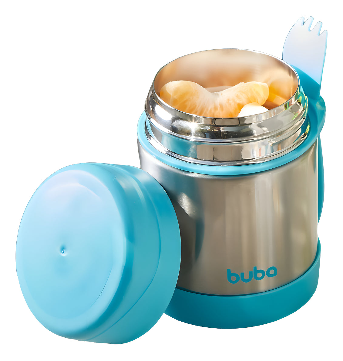 Pote Termico Buba Aco Inoxidavel Com Colher +6M