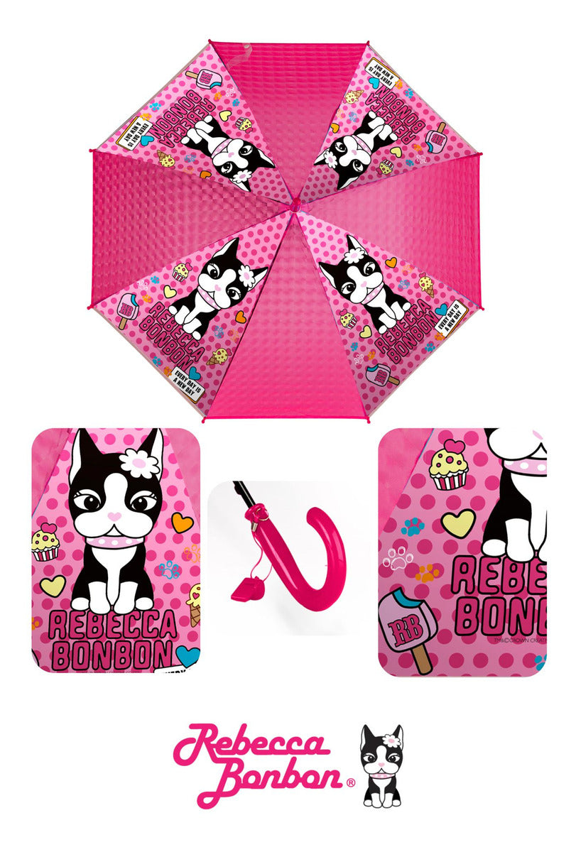 Guarda Chuva Infantil Semax Clio Personagen Com Apito