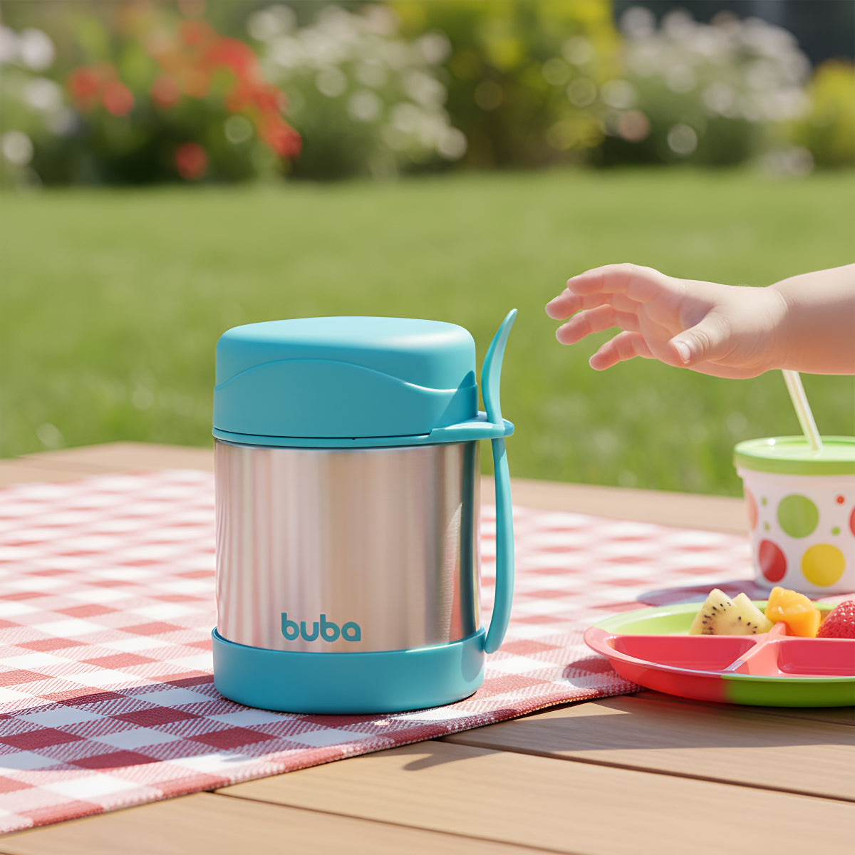 Pote Termico Buba Aco Inoxidavel Com Colher +6M