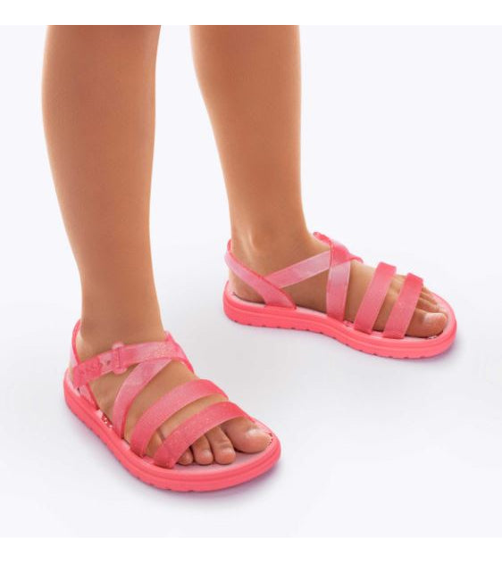 Sandália Infantil Grendene Kids Hello Kitty Sweet Bag Com Mochila