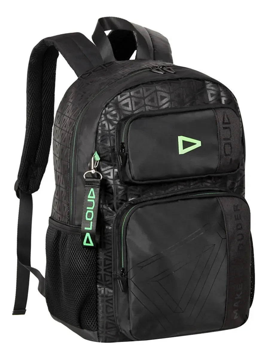 Kit Mochila e Estojo Loud Clio Style Oficial Escolar Juvenil Voltas às Aulas Meninos