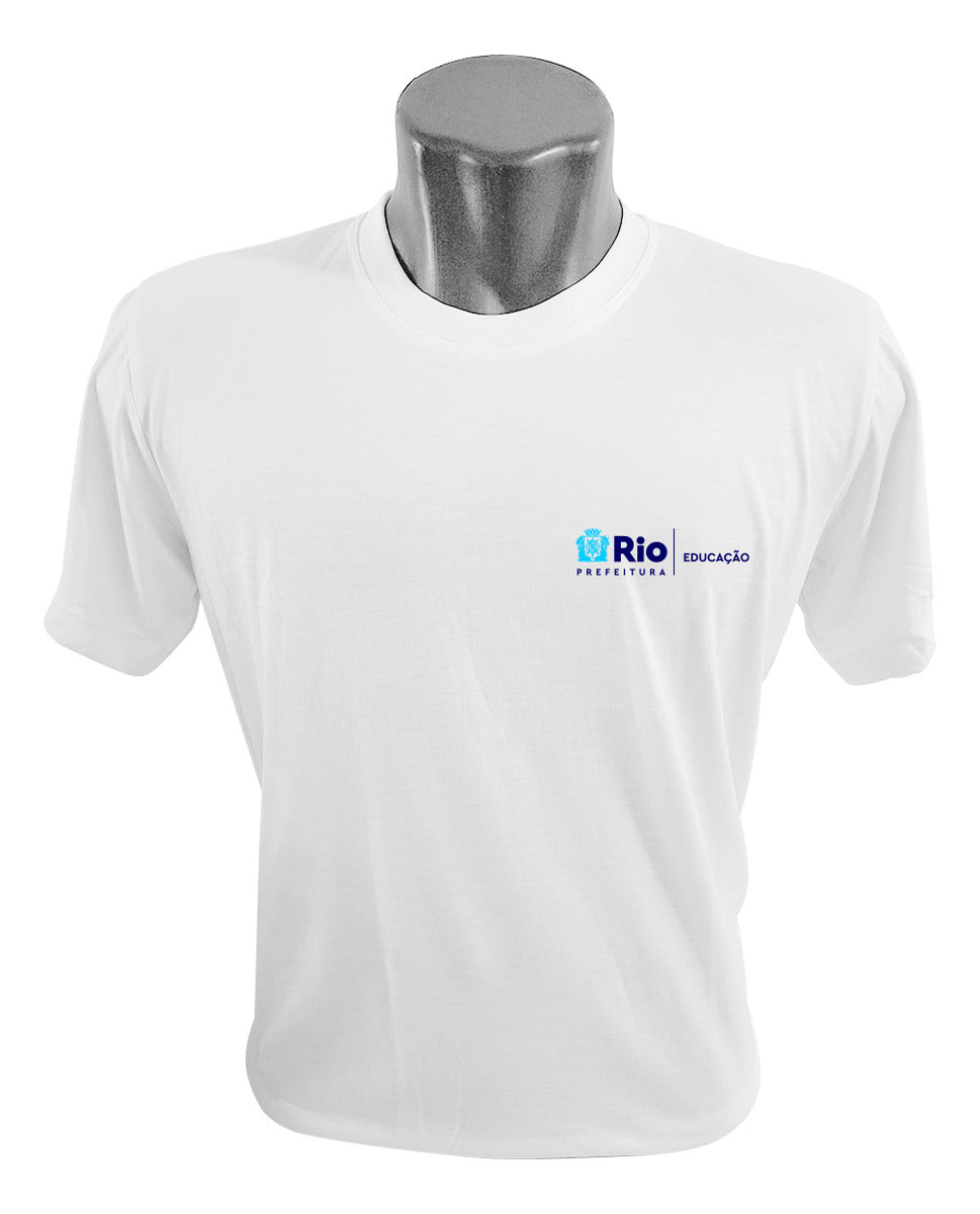 Camisa Infantil Uniforme Escolar Prefeitura Rio de Janeiro