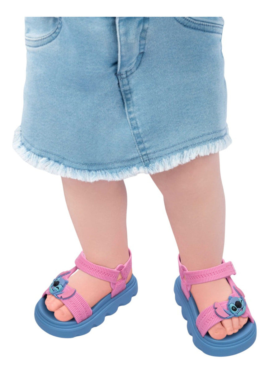 Sandália Baby Grendene Kids Easy Disney Personagens Calce Fácil Antiderrapante