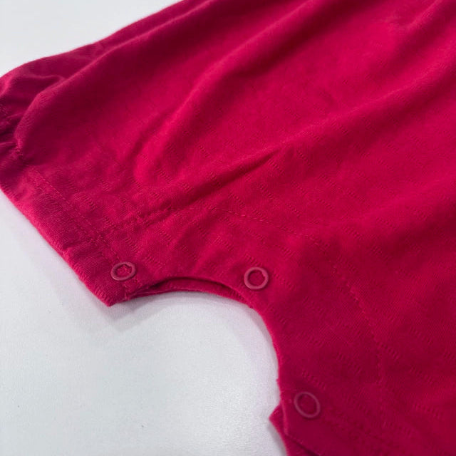 Macacão Feminino Bebê Kiko Baby Curto Florzinhas Bordadas – Conforto e Delicadeza