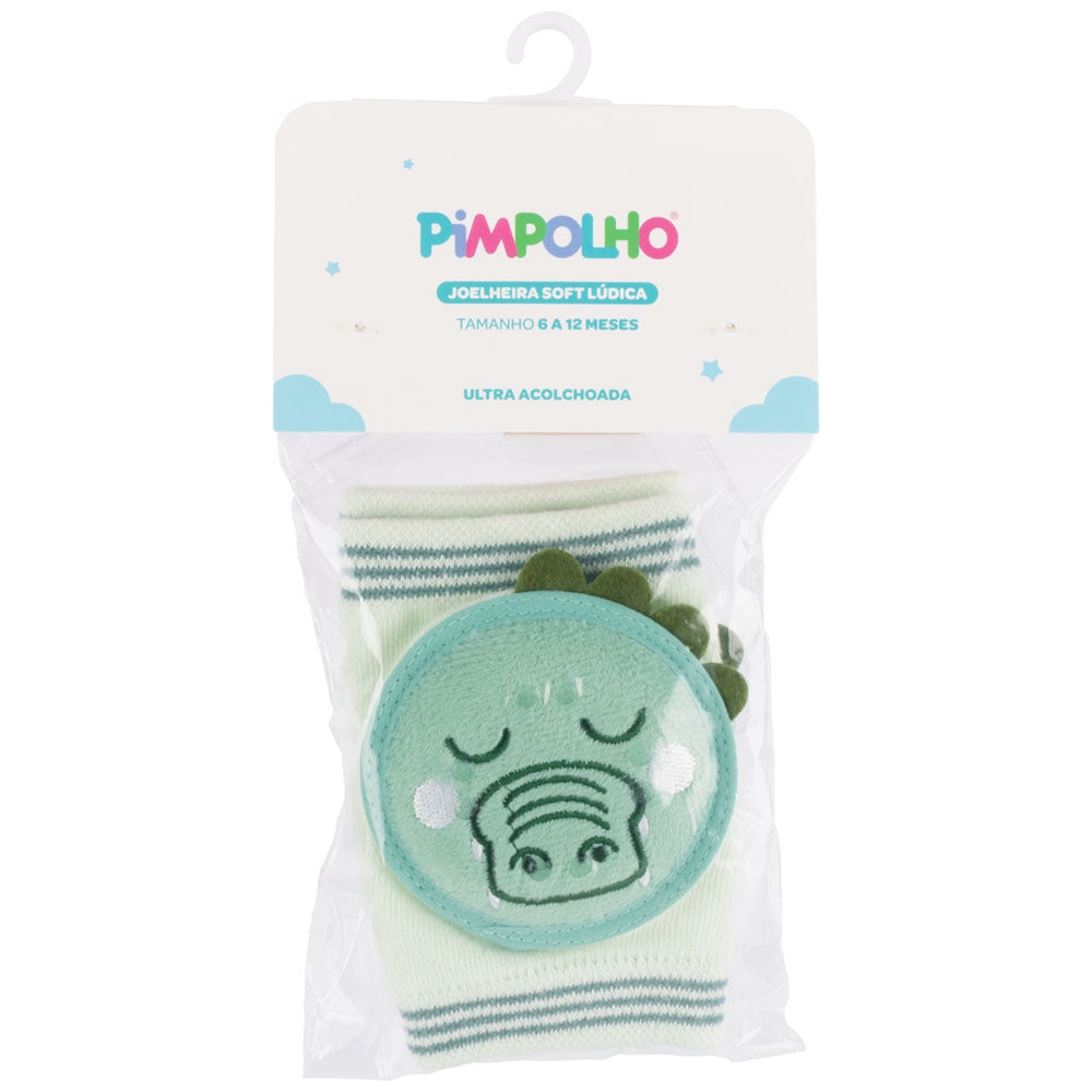 Joelheira Infantil Masculina Pimpolho Soft Lúdica 06 a 12 Meses