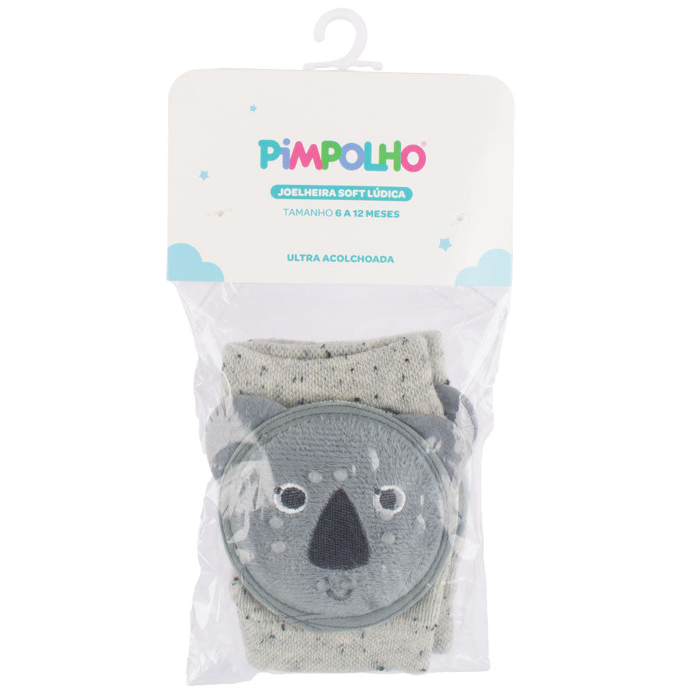 Joelheira Infantil Masculina Pimpolho Soft Lúdica 06 a 12 Meses