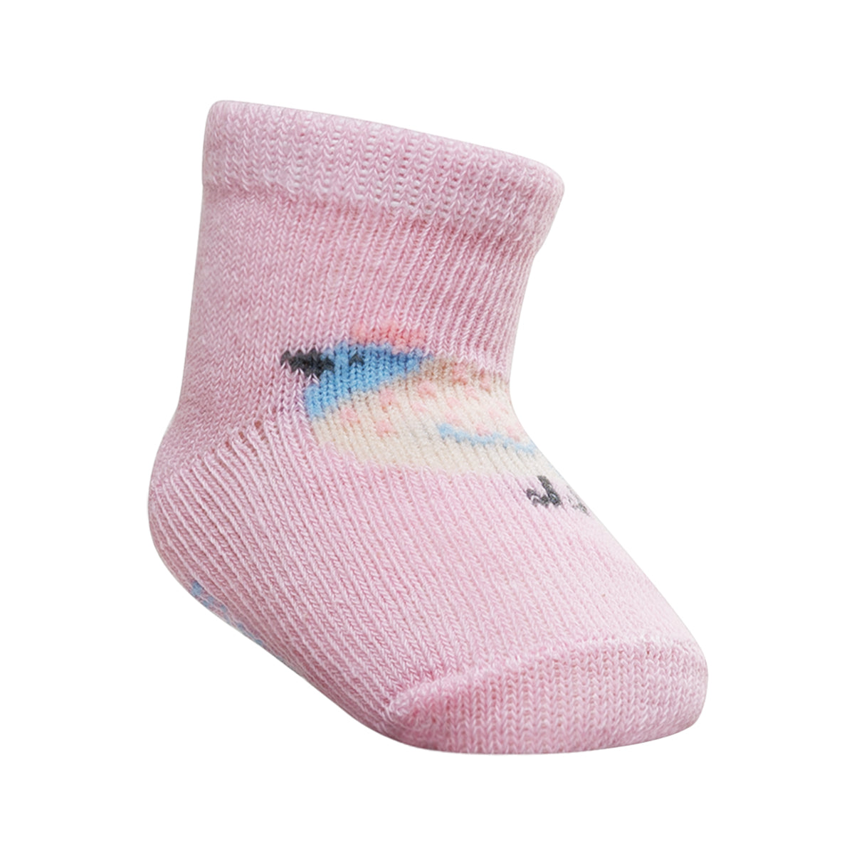 Kit Meia Infantil Feminina Pimpolho Colorida RN / Prematuro - Conforto e Proteção com 3 Pares