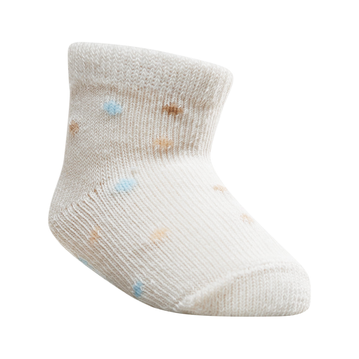 Kit Meia Infantil Masculina Pimpolho Colorida RN / Prematuro - Conforto e Proteção com 3 Pares