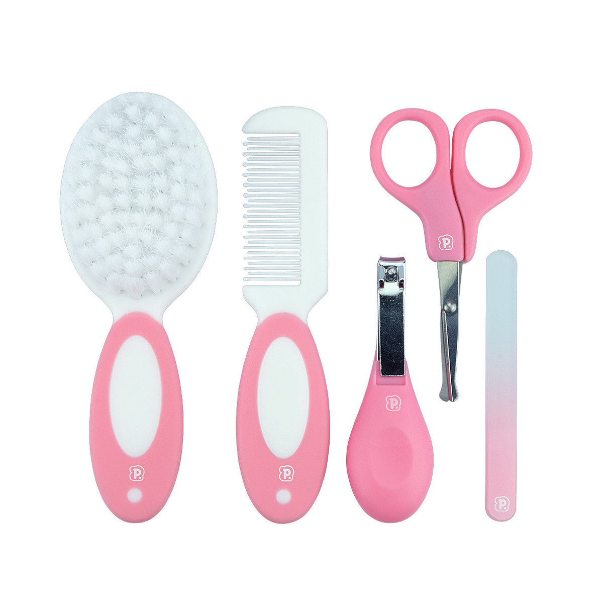 Kit Cuidados e Higiene para Bebê Pimpolho 5 Peças 0+ Meses