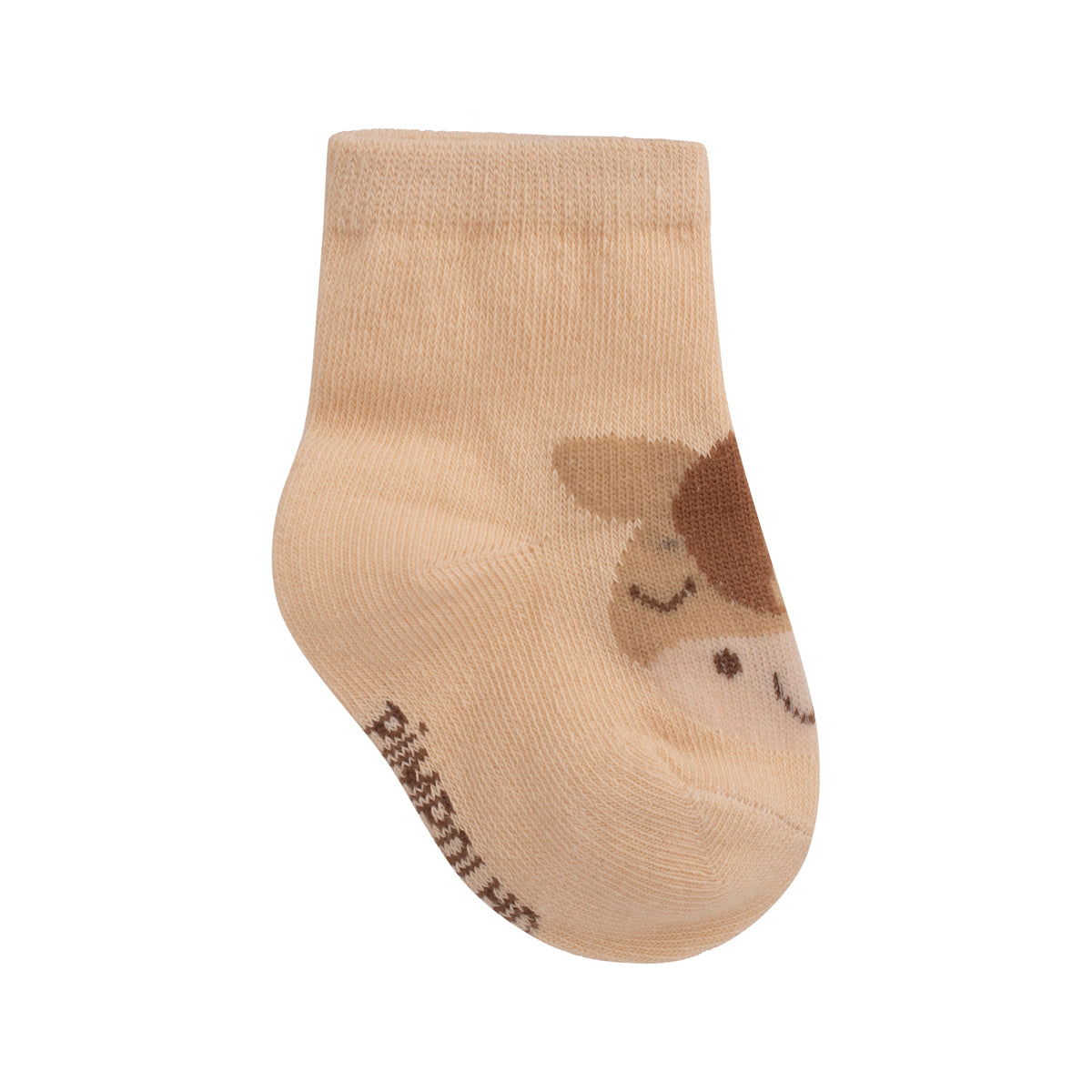 Kit 3 Pares Meia Bebê Pimpolho 00-15 Algodão Conforto RN