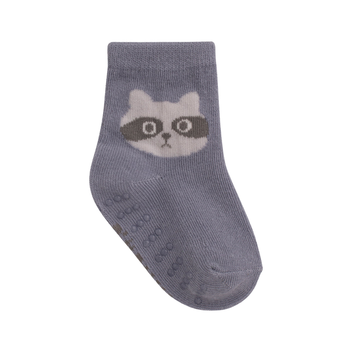 Kit Meia Infantil Masculina Colorida Pimpolho Antiderrapante c/ 3 Pares